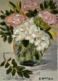 Pink and White Flowers